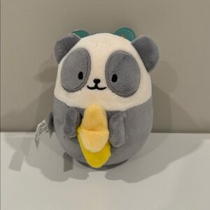 Pandaroll Panda with Banana NWT Anirollz